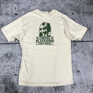 Vintage Coffee Plantation Shirt Tempe AZ Size large